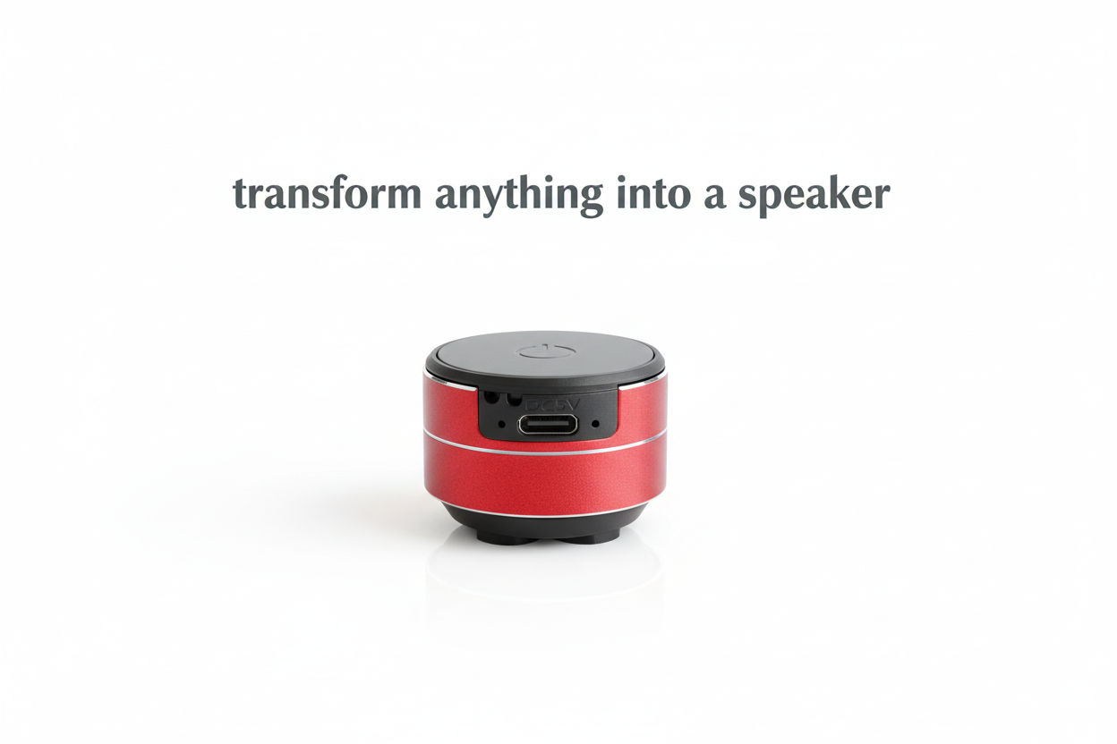 Mini speaker transform anything